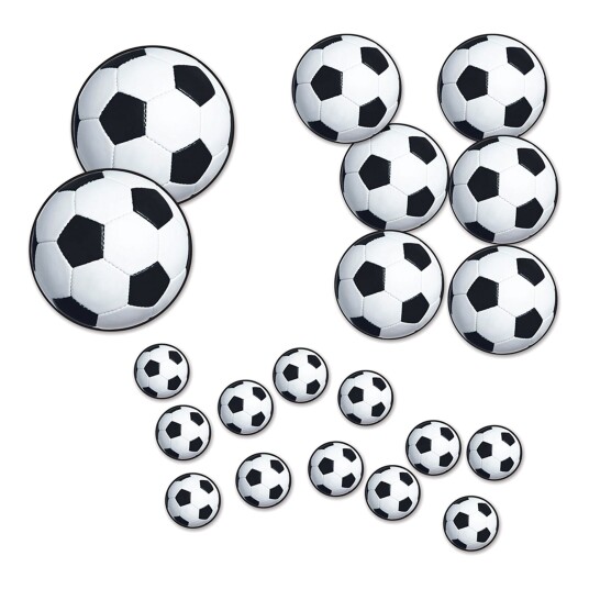 360 Degrees Ltd Pappdekorasjoner Fotballer