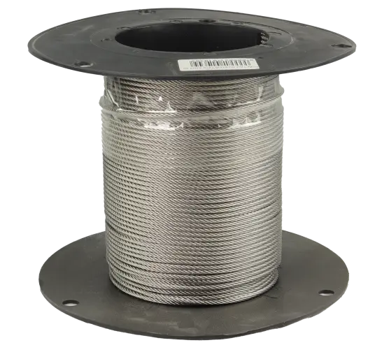 CAL Wire - 7X19 - Spole - Syrefast - 3 mm - 50 meter