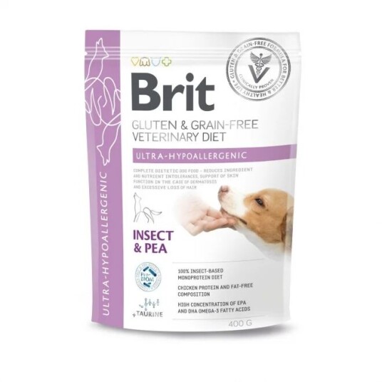 Brit Veterinary Diets Dog Grain Free Ultra-Hypoallergenic (400 G)