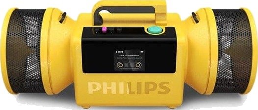 Philips TAMS80 The Tube Boombox Yellow