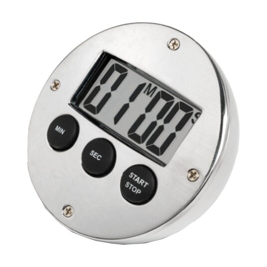 Bengt Ek Design Bengt Ek digital kjøkkentimer Aluminium Bengt Ek Design Bengt Ek digital kjøkkentimer Aluminium