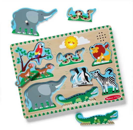 Melissa & Doug Puslespill Zoo Dyr