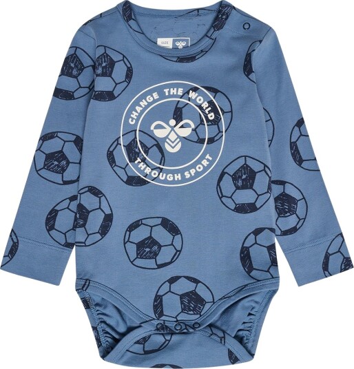 Hummel Body I/e   hmlBall   Coronet Blue   Hummel   3 år (98)   Langermet Body   Blå