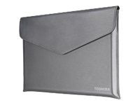 Toshiba Ultrabook Sleeve - Notebookhylster - 13.3" - sølv med hårstreksstruktur - for Dynabook Toshiba Portégé A30, X30, Z30, Z30T; Satellite Z30,