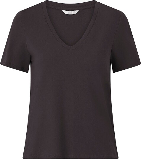 Ellos Collection - T-skjorte med v-hals - Brun
