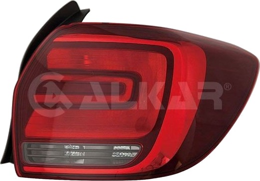 ALKAR 2266721 Baklykt