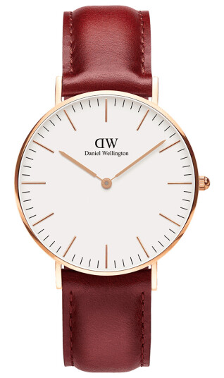 Daniel Wellington DW Klokke Classic Suffolk 36mm Roségull Daniel Wellington DW Klokke Classic Suffolk 36mm Roségull