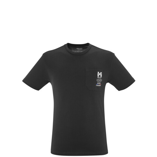 Millet Tee Shirt Cdg Chamonix Poc Ts Ss M Men Black - Noir L