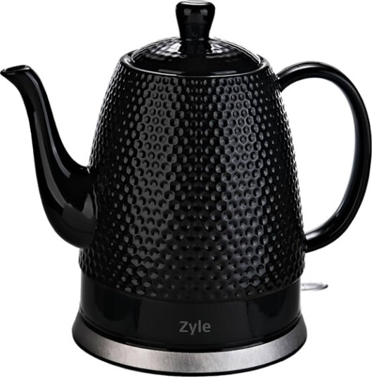 Keramisk Vannkoker Zyle Zy17kws Kapasitet 1,5 L Sort Keramisk Vannkoker Zyle Zy17kws Kapasitet 1,5 L Sort