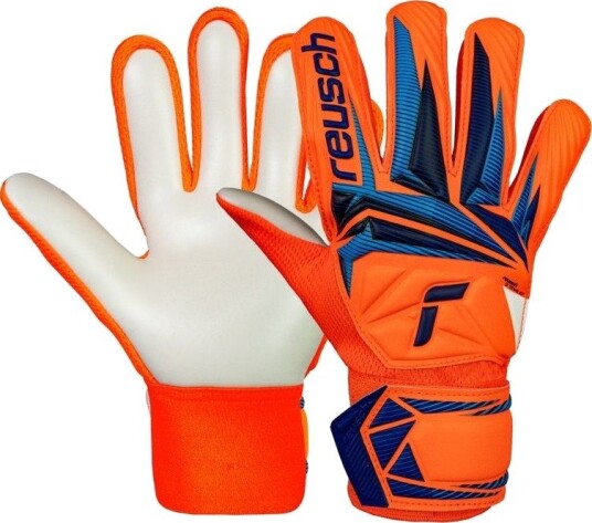 Reusch Attrakt Starter Solid Junior Keeperhansker Oransje 5