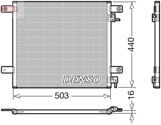 Kondensator DENSO DCN99066 Kondensator DENSO DCN99066