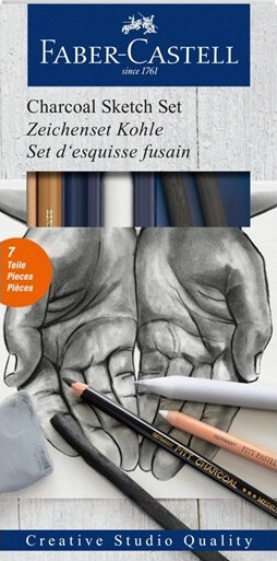 Faber-Castell Drawing Set Charcoal