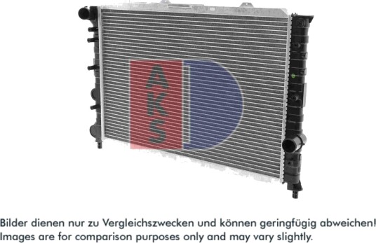 AKS DASIS 010340N Radiator motorkjøling