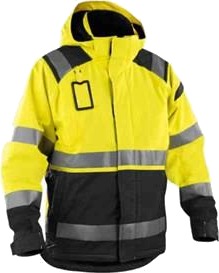 Blåkläder 4987198733995XL Skalljakke varselgul/svart Str. 5XL, Klær