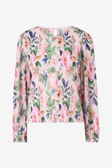 Ellos Collection Topp med pufferme Rosa