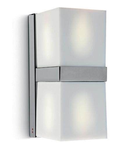 Fabbian Ice Cube Dobbelt Vegglampe Hvit Fabbian Ice Cube Dobbelt Vegglampe Hvit
