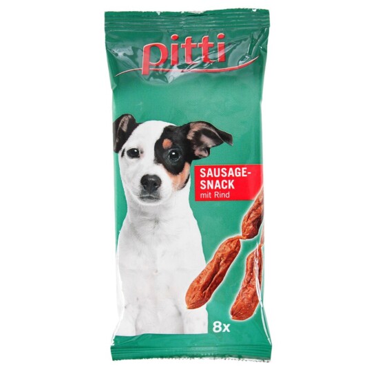 Pitti Pølsesnack (Delvis Fuktig) 8 Stk Pitti Pølsesnack (Delvis Fuktig) 8 Stk