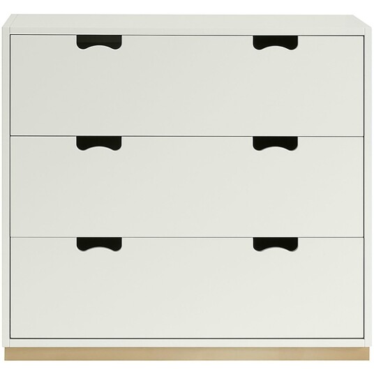 Asplund Snow A3 Kommode Hvit