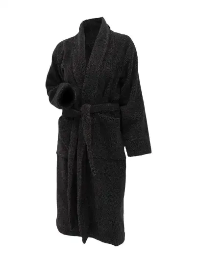 Halvor Bakke Verbier badekåpe L/XL Sort / Black Halvor Bakke Verbier badekåpe L/XL Sort / Black