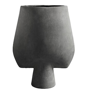 Sphere Vase Square Big Mørkegrå Sphere Vase Square Big Mørkegrå