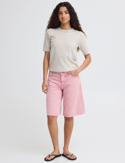 ICHI Ihkirsten Bermuda Sho Pink 38
