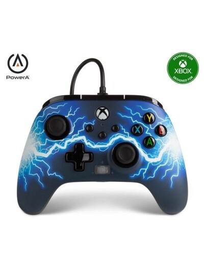 PowerA Enhanced Wired Controller for Xbox Series X|S - Arc Lightning