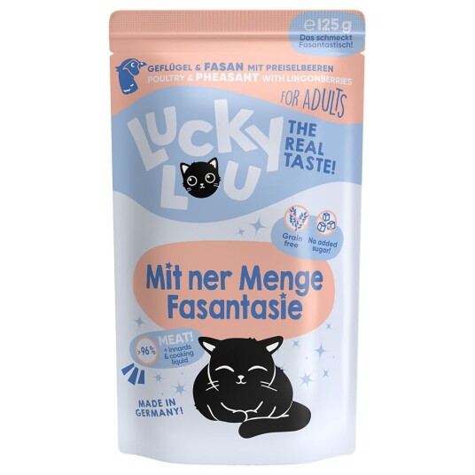 Lucky Lou Voksen 16 X 125 G Fjørfe Og Fasan Lucky Lou Voksen 16 X 125 G Fjørfe Og Fasan