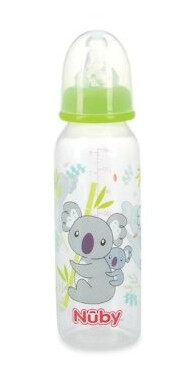 Nuby Tåteflaske Anti kolikk 240 ml Grønn Koala Nuby Tåteflaske Anti kolikk 240 ml Grønn Koala