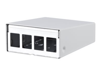 Metz Connect - Utgangshus Med Overflatemontering - Unequipped - Veggmonterbar Din-Skinnemonterbar - Ren Hvit Ral 9010 - 4 Porter Metz Connect - Utgangshus Med Overflatemontering - Unequipped - Veggmonterbar Din-Skinnemonterbar - Ren Hvit Ral 9010 - 4 Porter