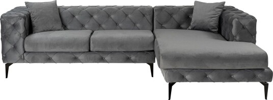 Beachport 3 seters Sofa med Høyre Sjeselong Antrasitt Beachport 3 seters Sofa med Høyre Sjeselong Antrasitt