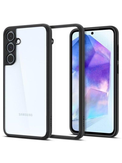 Spigen Ultra Hybrid Mobildeksel til Samsung Galaxy A55 - Matt Svart