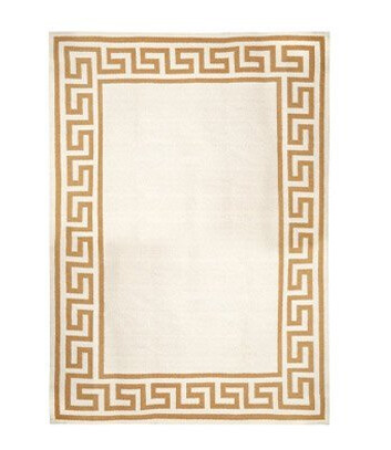 Key Border teppe camel