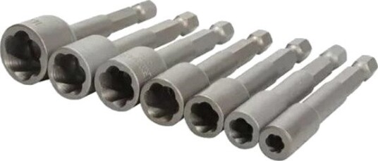 Irwin Skrueuttrekkersett Power-Grip 7 Deler