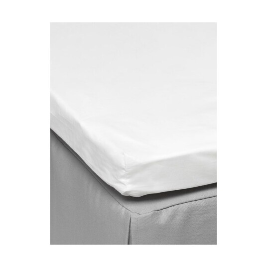Mille Notti Pousada Percale Konvoluttsydd Laken EKO Hvit 160 x 200 cm