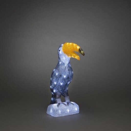 Konstsmide Tukanfågel Dekorasjonsbelysning 60 stk. lyskilder, 47 cm