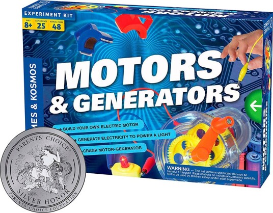 Thames & Kosmos Motorer Og Generatorer Eksperimentsett For Barn 8+