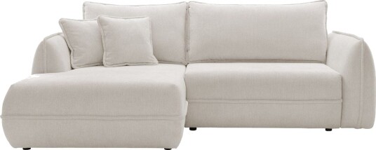 Mirana Sovesofa med Divan 3 seter Hvit
