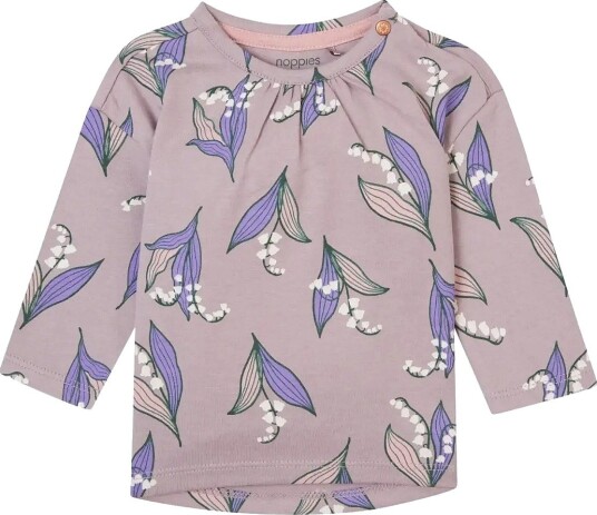 Noppies Girls Tee Falicon L/Sl  Aop   N245 NIRVANA   56
