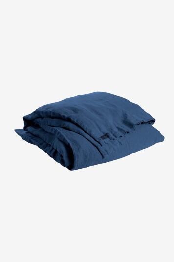 Lovely Linen Dynetrekk Lovely i vasket lin Blå Lovely Linen Dynetrekk Lovely i vasket lin Blå