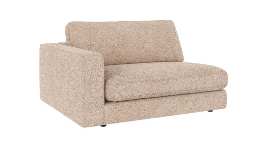 Rowico Home Duncan 1,5 seters ende V Lys beige Anna 2 129 x 103 x 78 cm Beige