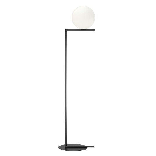 Flos IC F2 Gulvlampe Matt Sort Flos IC F2 Gulvlampe Matt Sort