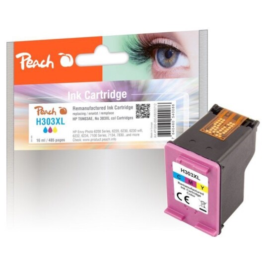 Peach HP 303XL Blekkpatron - Farge Peach HP 303XL Blekkpatron - Farge