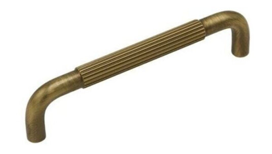 BESLAG DESIGN HELIX STRIPE 128MM HÅNDTAK ANTIKK BRONSE 309271-11