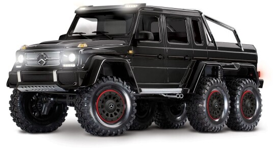 Traxxas TRX-6 Mercedes G63 AMG 6x6 Clipless Sort
