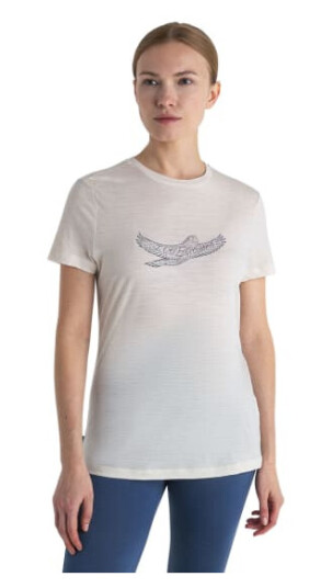Icebreaker Merino 150 Tech Lite III SS Tee Icebreaker Kea Dame Chalk M