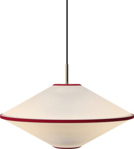 Edgeform Tafta Taklampe Ø52 Rød/Off-White Edgeform Tafta Taklampe Ø52 Rød/Off-White