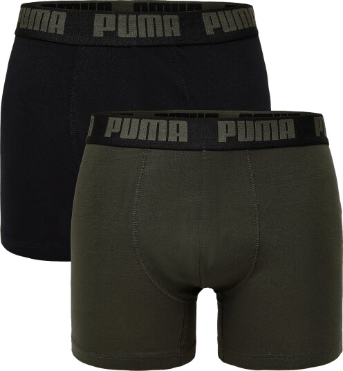 PUMA Puma Men Everyday Basic Boxers 2P Black 35 38