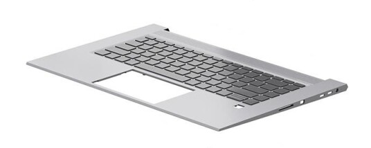 HP TOP COVER DSC W/KB BL PVCY