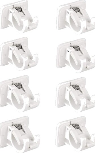 8 stk selvklebende gardinstangbraketter gardinbraketter Fixi