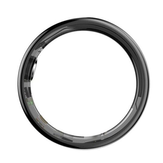 Maxlife Mxsr-100 Smart Ring med Blodsyrenivå og Søvnmåler, Svart, Størrelse 8